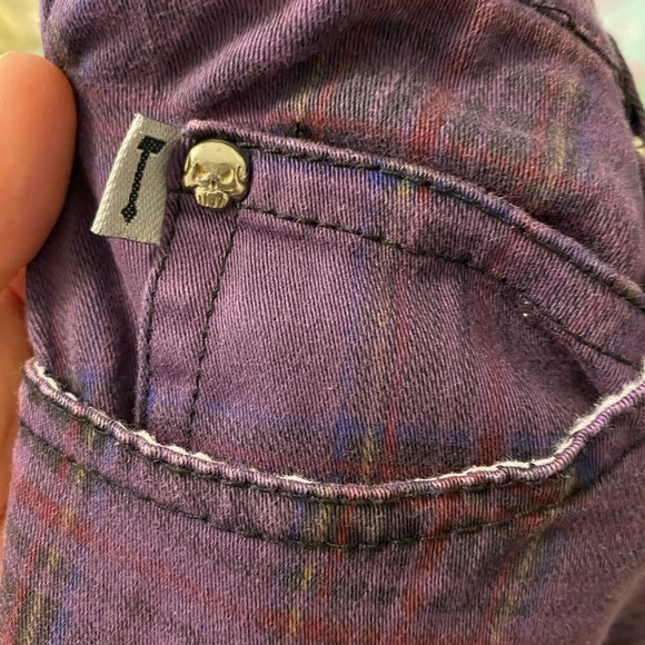 Puple & skull Urban Outfitters jeans - Picture 16 of 16